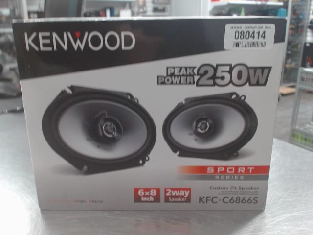 Kenwood car audio speakers 8x6