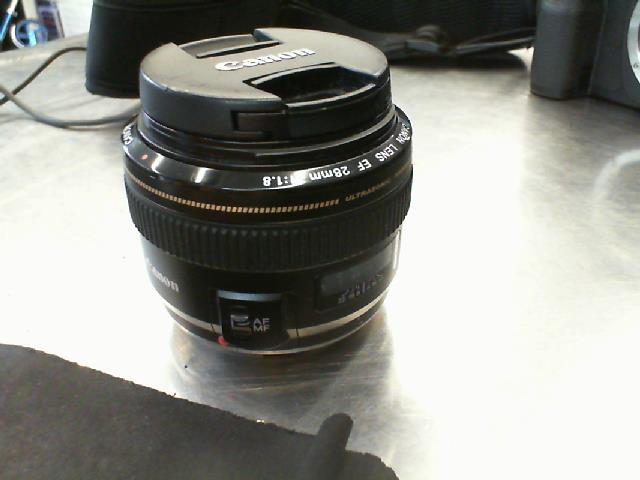 Canon lens ef 28mm 1:1.8