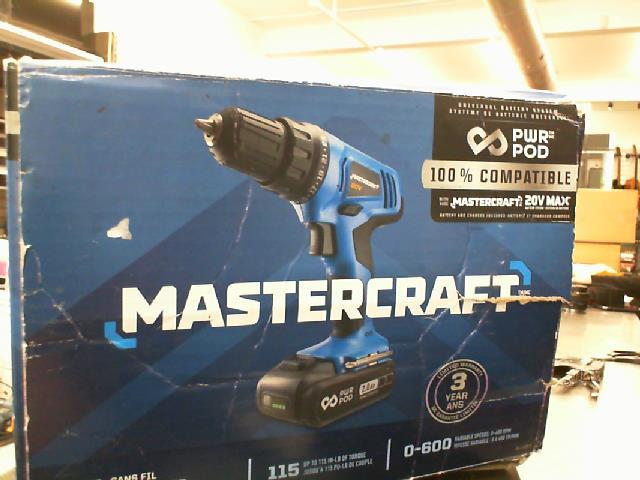 Cordless drill driver + batterie 20v
