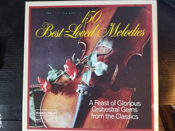 Coffret vinyls 150 best loved melodies