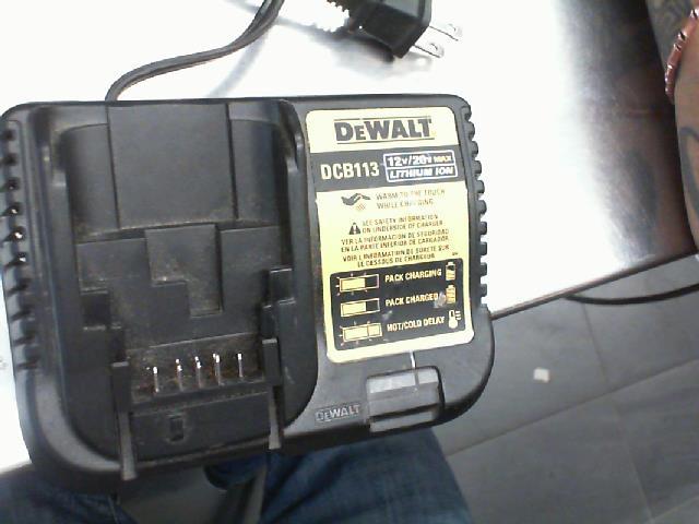 Chargeur dewalt