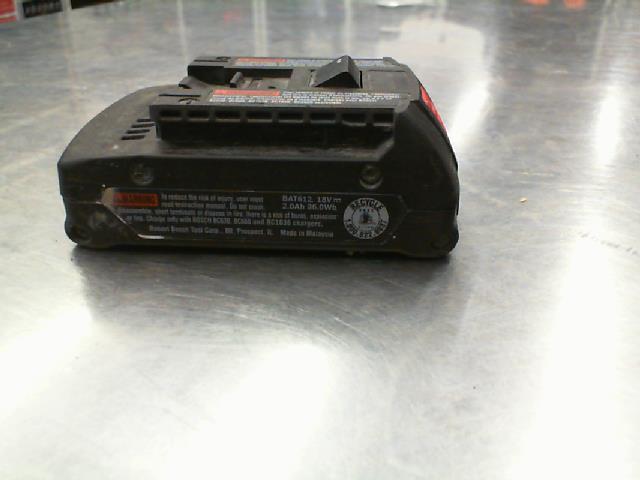 Batterie bosch 18v 2.0ah bat612