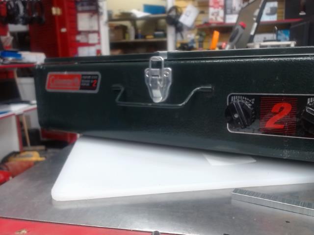 Propane stove double coil