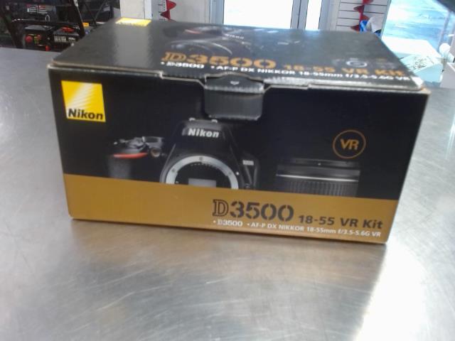 Cameranikon  d3500 en boite