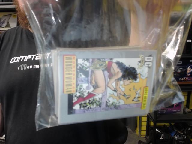 Lot de carte dc comics hero heritage