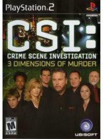 Csi 3 dimensions of murder ps2