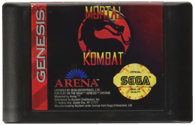 Mortal kombat sega genesis