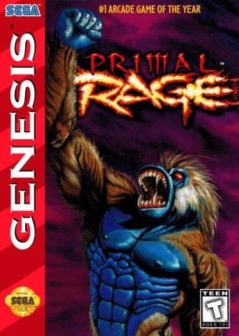 Primal rage sega