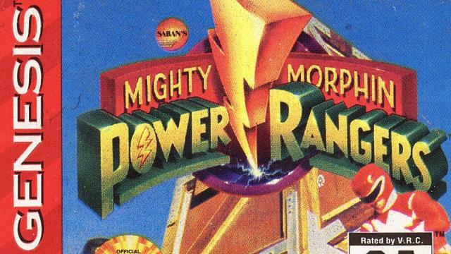 Mighty morphin power rangers sega