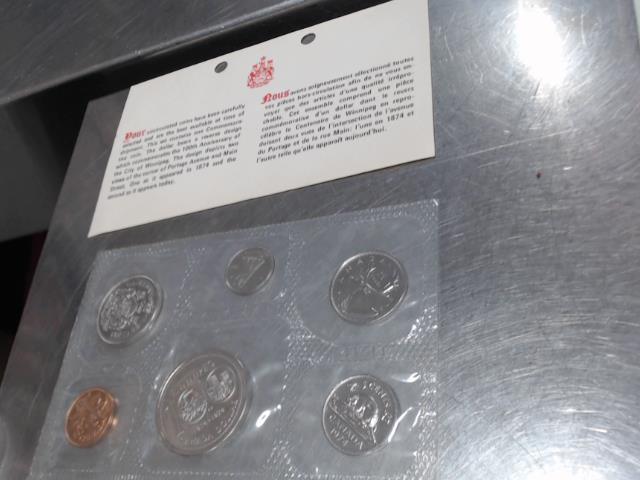 Kit 6 piece monnaie