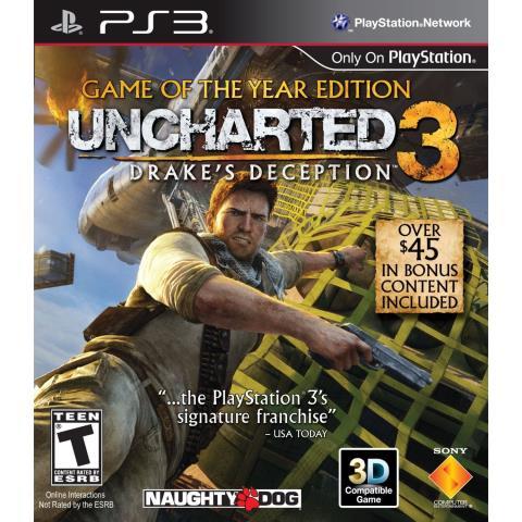 Uncharted 3 goty edition