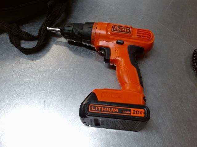 Dril black n decker avec batt et ch