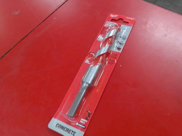 Carbide hammer drill bit 3/4''