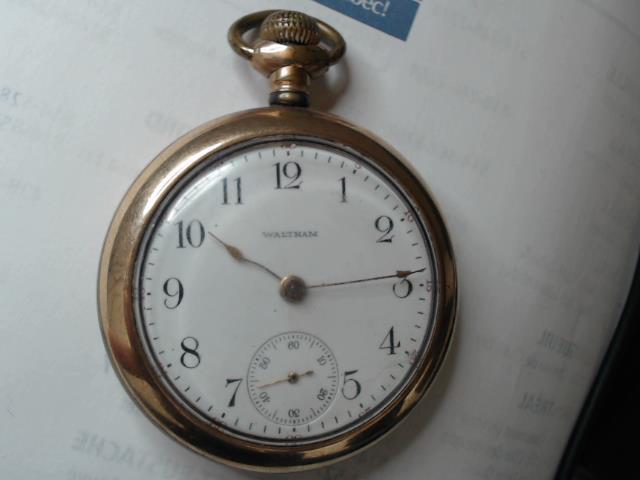 Pocket watch gold filled