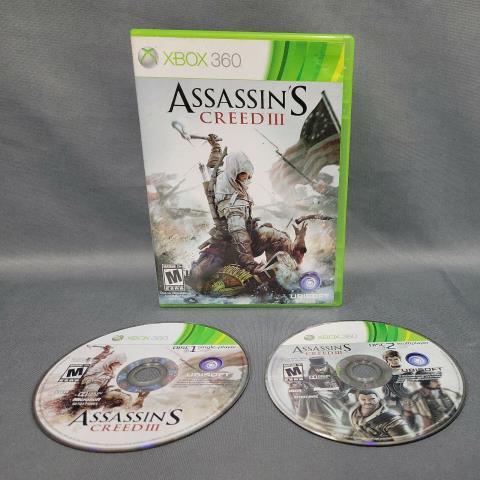 Assassins creed iii xbox 360