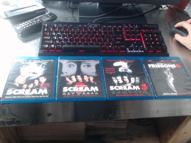 Movies scream 1-2-3-4 bluray