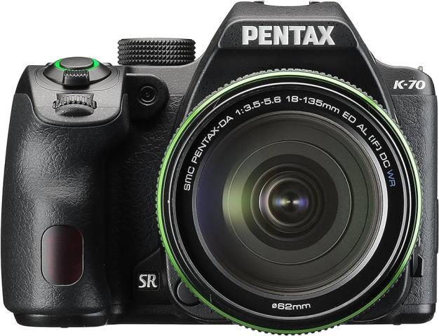 Dslr k-70 pentax+lens 18-135 bonne cond