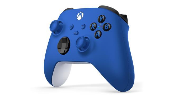 Manette xbox one serie bleu