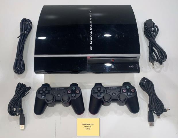 Ps3 fat with 3 games and 2 controler