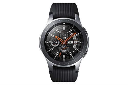 Galaxy watch noir et argent avec char