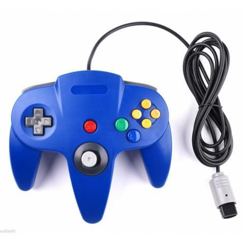 Manette 64 bleu