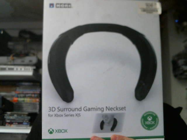 3d surround gaming neckset pour xbox one