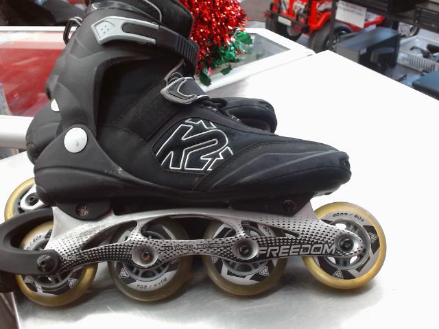 Patin a roue aligner 9us noir