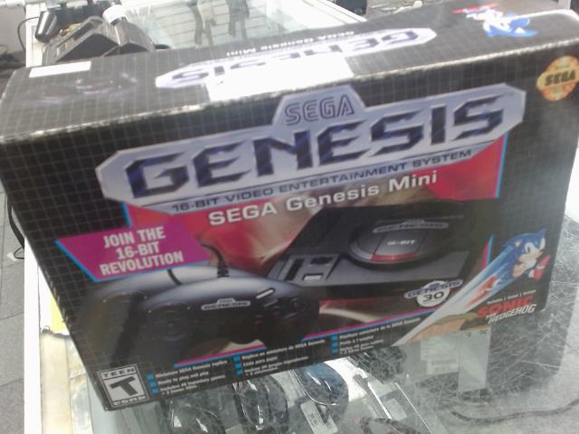 Sega genesis mini + acc + boite