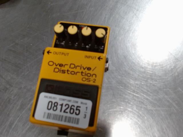 Boss overdrive/distortion os-2 pedal