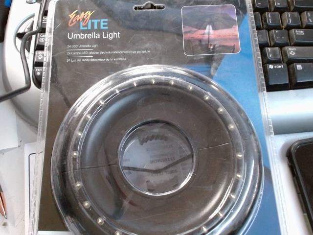 Lumiere led pour parasol