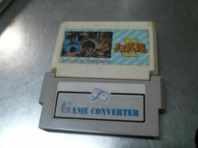 Game converter pour nes + double dragon2