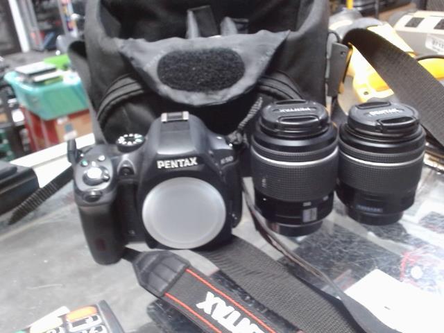 Camera pentax k-50 avec accesoire sac