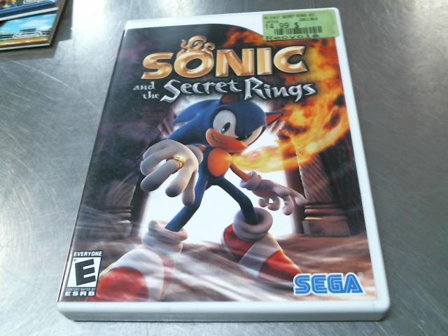 Sonic and the golden rings