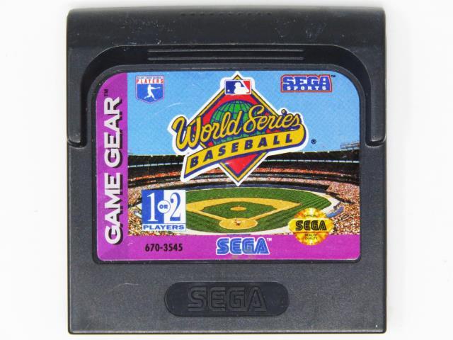 Gamegear world series baseball