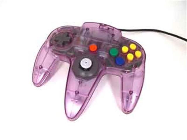 Nintendo 64 controller mauve