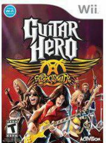 Wii game guitar hero aerosmith