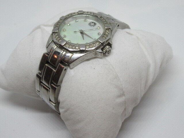 Montre femme swiss army mother of pearl
