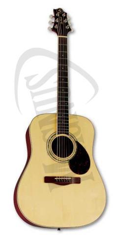 Guitare acoustique gauchere+etui