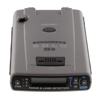 Escort cordless solo s2 laser detecter