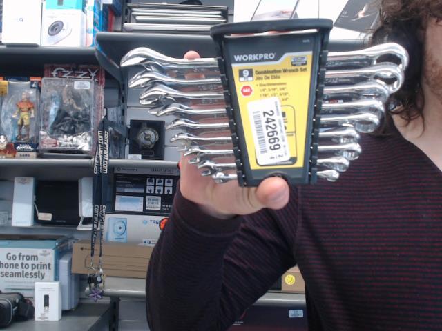 Wrench set/jeu de cls