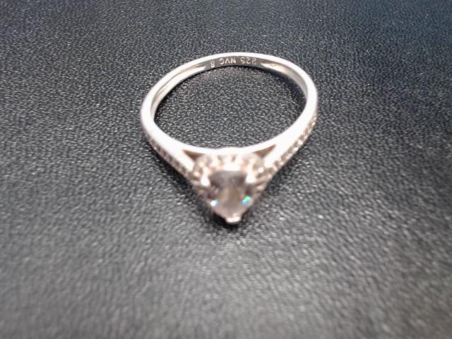 Bague argent avec pierres 2.1g