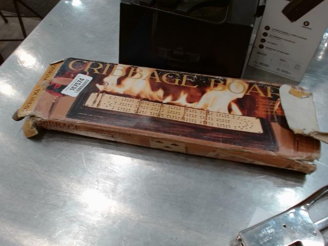 Jeu de cribbage en bois en bo