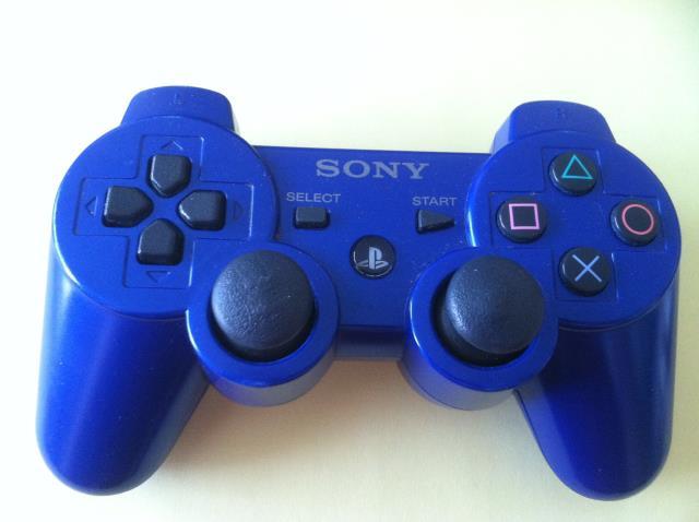 Manette ps3 bleu