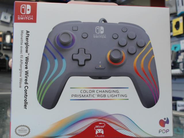 Manette switch wired audio gris