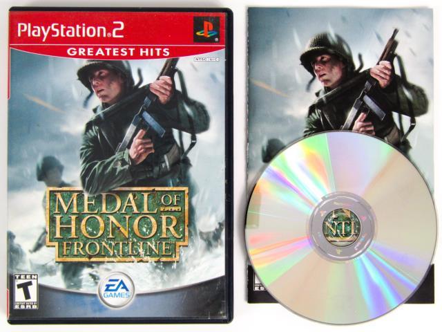 Ps2 game medal of honor frontline