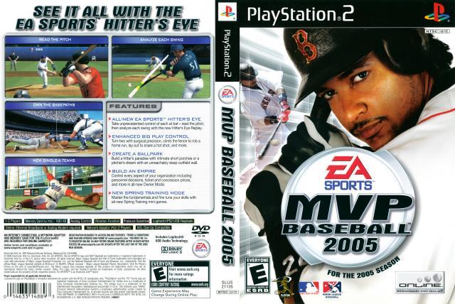 Ps2 game mvp baseball 2005