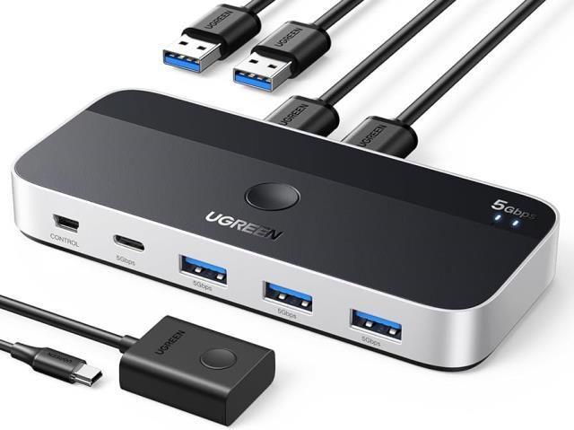 Sharing switch 2in 4 out usb3.0