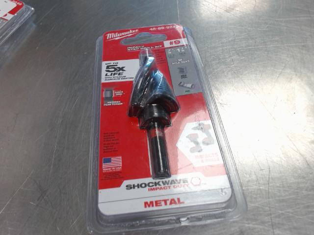 Impact step drill bit n9