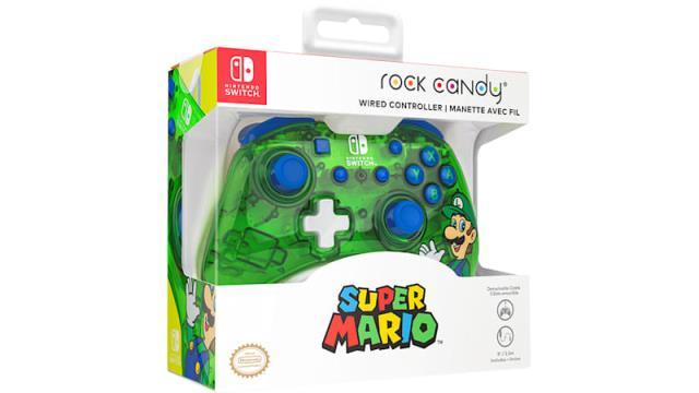 Manette nintendo switch edition luigi