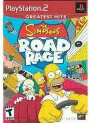 Simpsos road rage